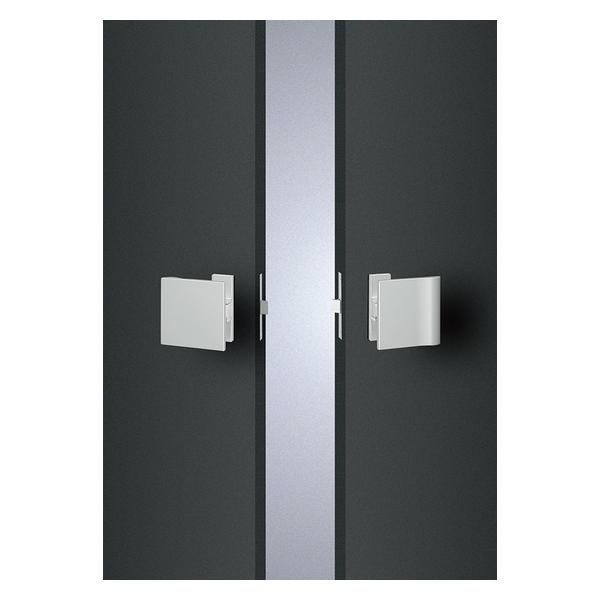 UNION(ユニオン) ドアハンドル プッシュプル ULS2570-26-038-S アルミ ユニフロストシルバー＋ユニフロストシルバーペイント[ネオイズム]