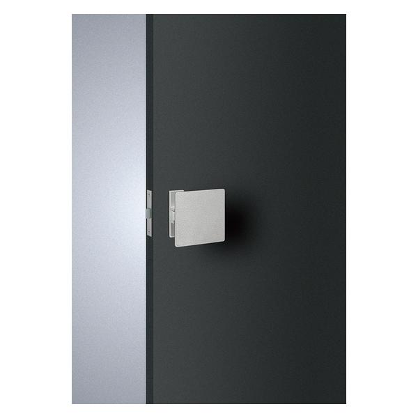 UNION(ユニオン) ドアハンドル プッシュプル ULS2572-01-040-U ステンレス バイブレーション＋アルミ ユニフロストシルバーペイント[ネオイズム]