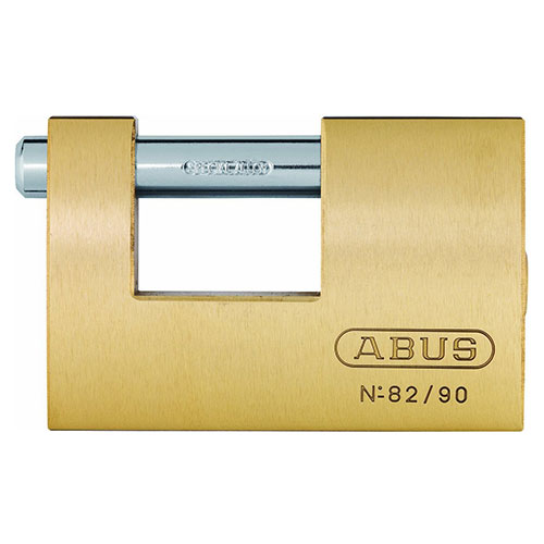 ◆ABUS 南京錠 モノブロック 82 90mm