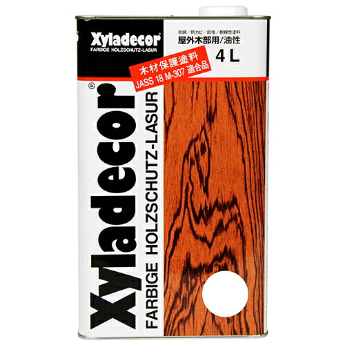 ◆アサヒペン キシラデコール 4L 101 カラレス(ムショク) 10,322円