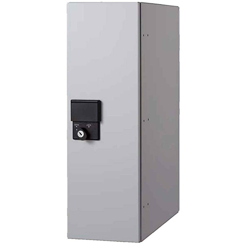 ◆ 小型宅配ボックス 防滴タイプ ライトグレー KS-TLU160-S500-L