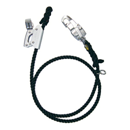 ◆ジェフコム デンサン ワークポジショニング用ロープ WP-200FCS-BK｜セミプロＤＩＹ店ファースト