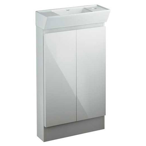 ◆カクダイ 角型手洗器 キャビネット付 200-311|セミプロDIY店ファースト