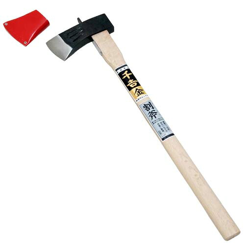 ◆藤原産業 千吉 金 割斧 1KG 60CM