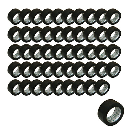 ◆松浦工業 まつうら工業 OPPテープ 黒 50巻 48mmX100mNo233