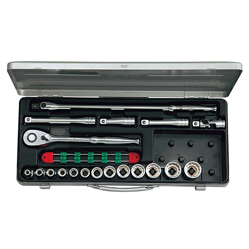 ◆京都機械工具 KTC 12.7sq.ソケットレンチセット TB413X|セミプロDIY店ファースト