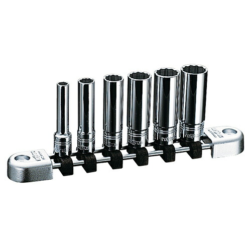 ◆京都機械工具 KTC ネプロス 6.3ディープソケットセット NTB2L06WA