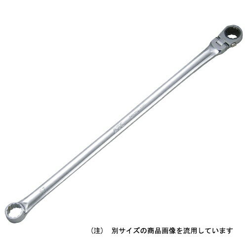 ◆京都機械工具 KTC 超ロングラチェットメガネ MR15L-19F