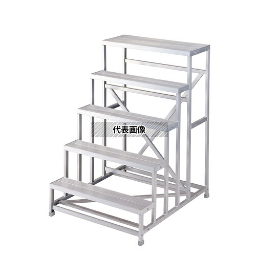 長谷川工業　作業台　シマイタタイプ　DBS5-10415　ライトステップ　アルミ組立式　[配送制限商品]｜セミプロＤＩＹ店ファースト