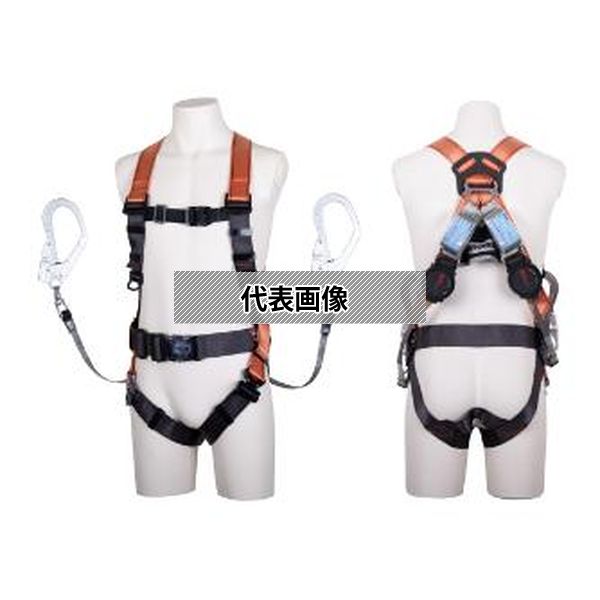 藤井電工（株） 墜落制止用器具フルハーネス型ランヤード付 TH-502-2OH93SV-OT-OR-L-2R23-BX