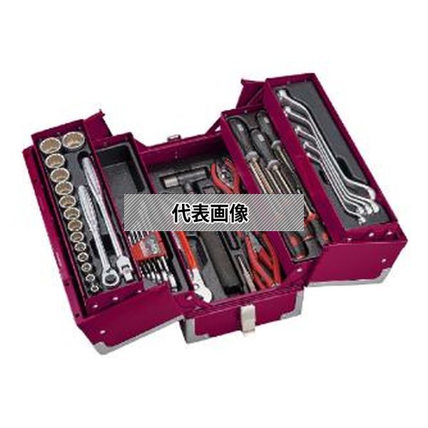 TONE(株) ツールセット(ラズベリー) TSS4331RB