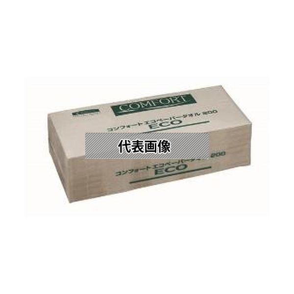 日本製紙クレシア　コンフォートハンドタオル／大箱 エコペーパータオル２００ 37181(C7I12) [法人限定]