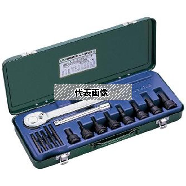 TONE(株) インパクトヘキサゴンソケットセット AH4133