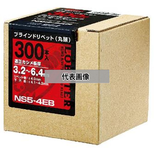 (株)ロブテックス リベット(100本入) NS84EB