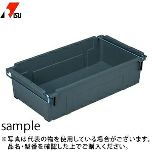 岐阜プラスチック工業 パーツボックス（ベタ目ボックス） HB-78 GY：グレー [法人限定]