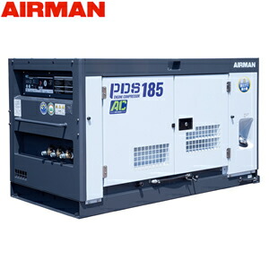 楽天市場 北越工業 Airman ディーゼルエンジンコンプレッサ Pds185s 5c5 ボックスタイプ 空気量5 2m3 Min 大型商品に付き納期 送料別途お見積り セミプロｄｉｙ店ファースト