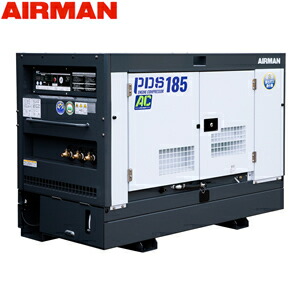 楽天市場 北越工業 Airman ディーゼルエンジンコンプレッサ Pds185s 5c5 ボックスタイプ 空気量5 2m3 Min 大型商品に付き納期 送料別途お見積り セミプロｄｉｙ店ファースト