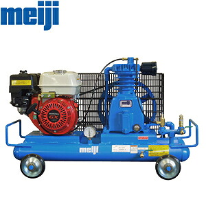 明治機械製作所 軽便式エンジンコンプレッサ 軽便式 ガソリンエンジン GE-15ES [法人限定]｜セミプロＤＩＹ店ファースト