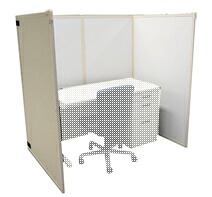 岐阜プラスチック工業 テクセルセイント　デスクパーティション　W1600用 [法人限定]｜セミプロＤＩＹ店ファースト
