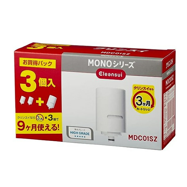 楽天市場】【エントリーでP5倍】三菱ケミカルクリンスイ 蛇口型浄水器