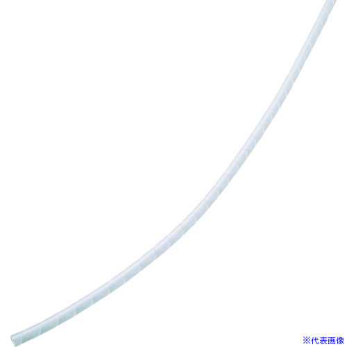■PANDUIT スパイラルラッピング ポリエチレン ナチュラル T50F&minus;TL T50FTL(1007394)[送料別途お見積り][法人限定][掲外取寄]｜ファーストFACTORY