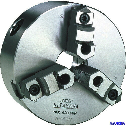 ■北川 スクロールチャック チャック外径165mm JN06T(1020285)