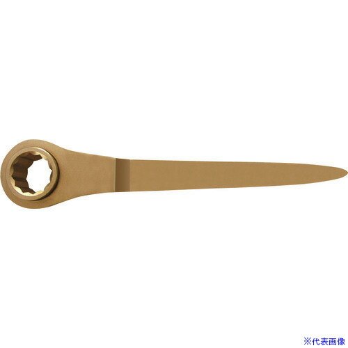 ■Ampcoスイス 防爆シノ付きラチェットレンチ 二面幅寸法24mm CR0024B(1026368)