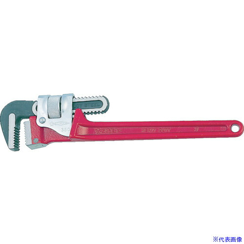 ■スーパー デラックスパイプレンチ トライモタイプ(鍛造品) 本体全長750 DT900(1038281)