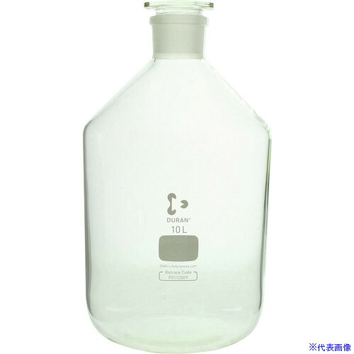 ■SIBATA 試薬びん DURAN 10000mL 017010100001(1066985)[送料別途お見積り][法人限定][掲外取寄]｜ファーストFACTORY