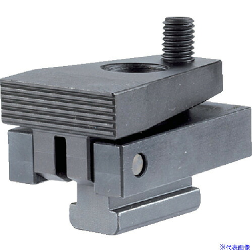 ■HALDER ダウンホールドクランプ レバー無し 横溝付口金 23210.0501(1079406)[送料別途お見積り][法人限定][掲外取寄]