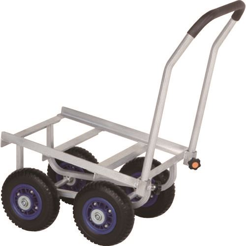 ■HARAX 愛菜号 250&minus;4Nノーパンクタイヤ 積載面520&times;370 CHK250N(1132642)[送料別途お見積り][法人限定][外直送]｜ファーストFACTORY