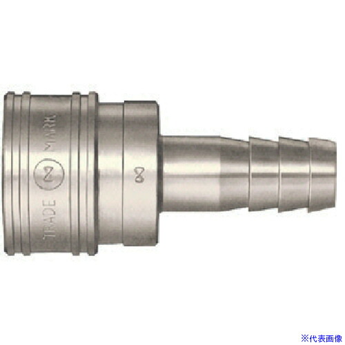 ■日東 TSPカプラ 鋼鉄製 ニトリルゴムSG(NBR)(ホース取付用ソケット) 相手側1 1/2インチ(00852) 12TSHSTEELNBR(1132873)|ファーストFACTORY