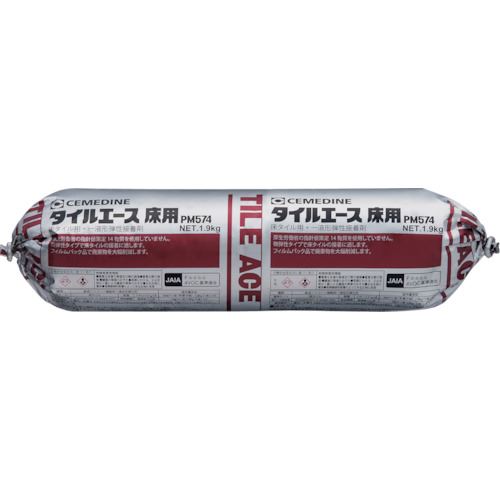 ■セメダイン タイルエース床用 (ホワイト) MP1.9kg RE-505 RE505(1139276)×9[送料別途お見積り][法人限定][掲外取寄]