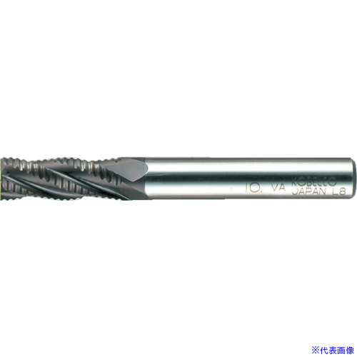 ■三菱K 5枚刃バイオレット ハイススクエアラフィングエンドミルミディアム刃長(M)30mm VAMRD3000(1143905)