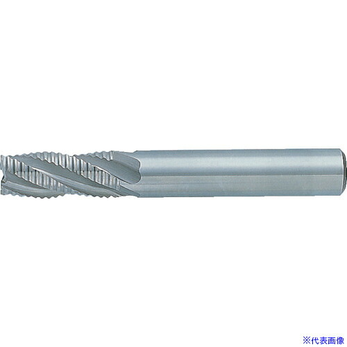 ■三菱K 4枚刃 ハイススクエアラフィングエンドミルミディアム刃長(M)13mm MRD1300(1144201)｜ファーストFACTORY