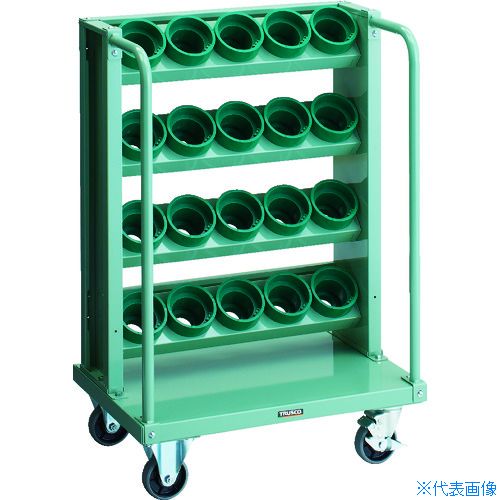 ■TRUSCO ツーリングワゴン HSK100A BT50 NT50兼用 4段 20個収納 VTLWD45(1146133)[法人限定][直送元]｜ファーストFACTORY