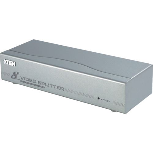 ■ATEN ビデオ分配器 VGA / 1入力 / 8出力 VS98A(1152302)[送料別途お見積り][法人限定][掲外取寄]｜ファーストFACTORY