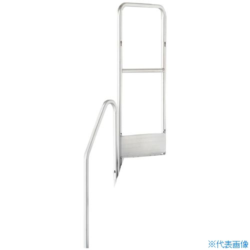■TRUSCO 踏み台TDAD用片側手すり 高さ900mm TDADTS(1157871)｜ファーストFACTORY