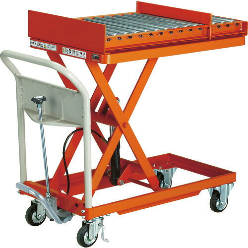 ■TRUSCO 金型移動用ハンドリフター 230kg 500X800 HLFAS250M1(1157896)[法人限定][直送元]｜ファーストFACTORY
