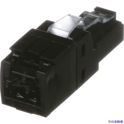 ■PANDUIT かんたん成端モジュラープラグ LANコネクタ カテゴリ5E～カテゴリ6A 10個入り FP6X88MTG&minus;X FP6X88MTGX(1163174)｜ファーストFACTORY