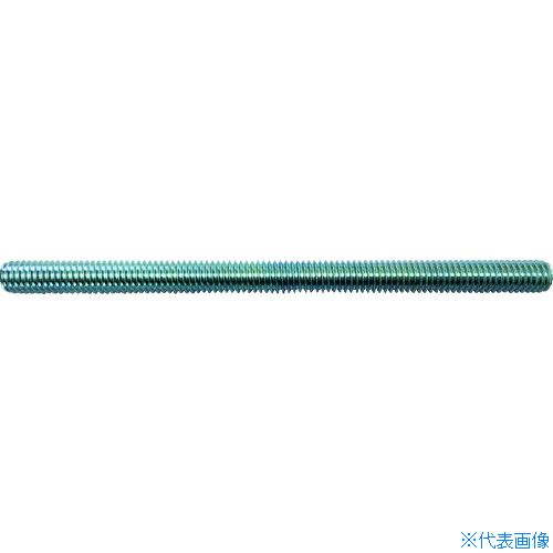 ■TRUSCO 全ネジ ユニクロメッキ 1/2 1000mm ZENB121000(1164565)×10