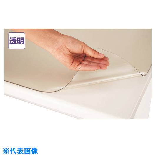 ■NAIKI デスクマット シングルタイプ 透明 1788×676 CR187NS(1171922)[送料別途お見積り][法人限定][外直送]