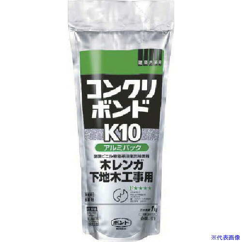 ■コニシ コンクリボンドK10 1kg(アルミパック) #41029 K10AL1(1173885)×12[送料別途見積り][法人・事業所限定][掲外取寄]