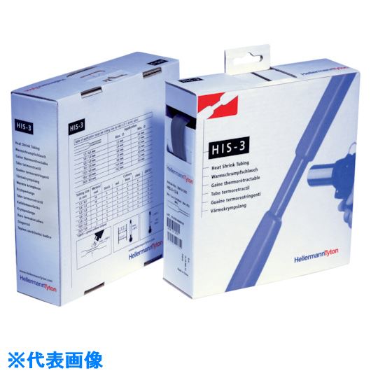 ■TYTON 熱収縮チューブ HIS-3シリーズ (接着剤なし) HIS393BK(1178673)×20[送料別途お見積り][法人限定][掲外取寄]