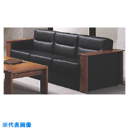 ■NAIKI ソファー 1960×860×740 ZRE139LNBK(1192149)[送料別途お見積り][法人限定][外直送]