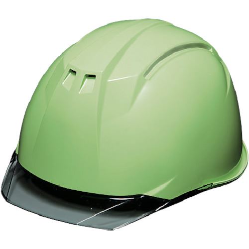■DIC 透明バイザーヘルメット(シールド面付) AP11EVO-CS KP フレッシュグリーン/スモーク AP11EVOCSHA6KPFGS(1202002)[送料別途お見積り][法人限定][外直送]