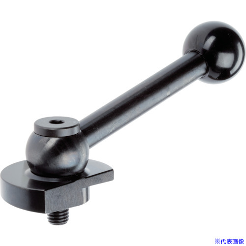 ■HALDER クランピングキャッチ クランプレバー付 浸炭焼入れ 22260.0450(1202309)[送料別途お見積り][法人限定][掲外取寄]