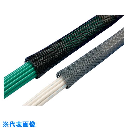 ■JAPPY SFチューブ 標準品 黒 最小径19mm 100M巻 SF19JP(1222738)×100[送料別途お見積り][法人限定][掲外取寄]