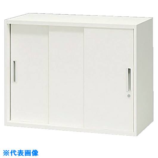■NAIKI 収納庫 CWL型 スチール引違い書庫(3枚扉) 899×500×700 CWL0907H3WW(1238392)[送料別途お見積り][法人限定][外直送]