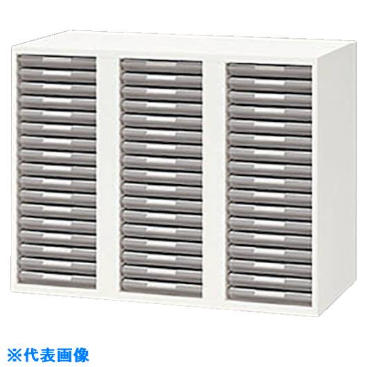 ■NAIKI 収納庫 CW型 トレー書庫 浅型・A4用 W899&times;D450&times;H700 CW0907ALSW(1238439)[送料別途お見積り][法人限定][外直送]｜ファーストFACTORY